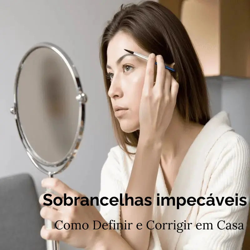 Sobrancelhas impecáveis: Como Definir e Corrigir em Casa -Ebook